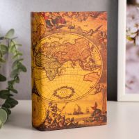 Шкатулка книга-сейф «География», дерево, 17?11?5 см
