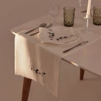 Дорожка с вышивкой SL HOME New Year, 40?140 см, лён 100%, 185 г/м?