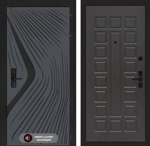 Входная дверь Лабиринт LEOLAB - 04 Венге