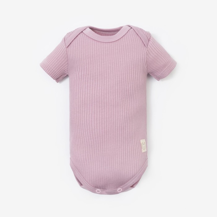 Боди детское Крошка Я BASIC LINE, рост 86-92 см, розовое