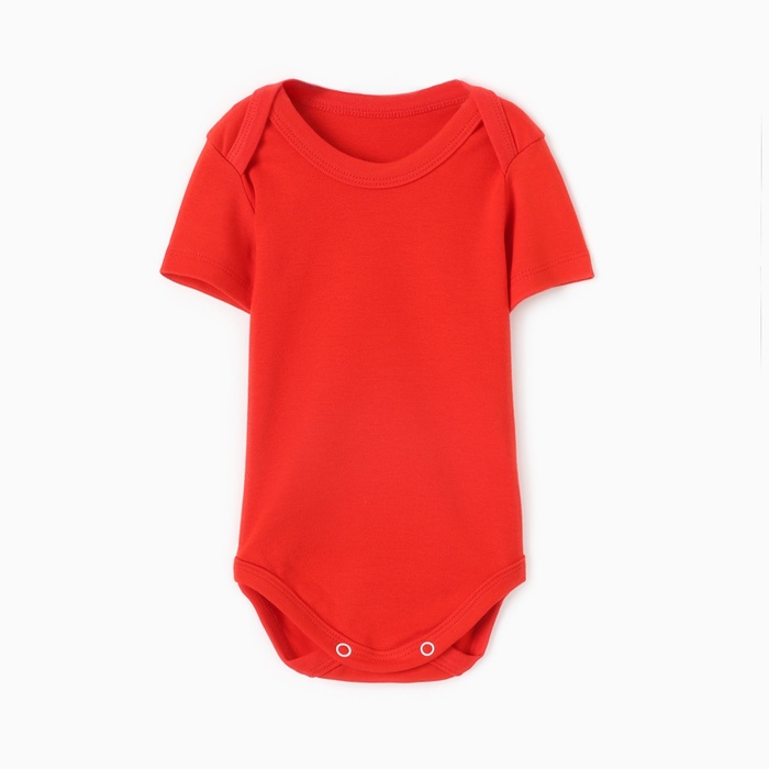 Боди детское Bloom Baby, рост 62 см, красное