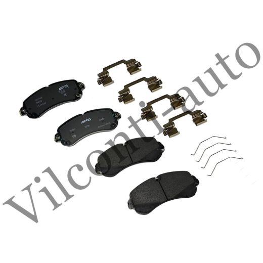 КОЛОДКИ ТОРМОЗНЫЕ ПЕРЕДНИЕ HONGQI HQ9 3501X75QC01 100% ОРИГИНАЛ