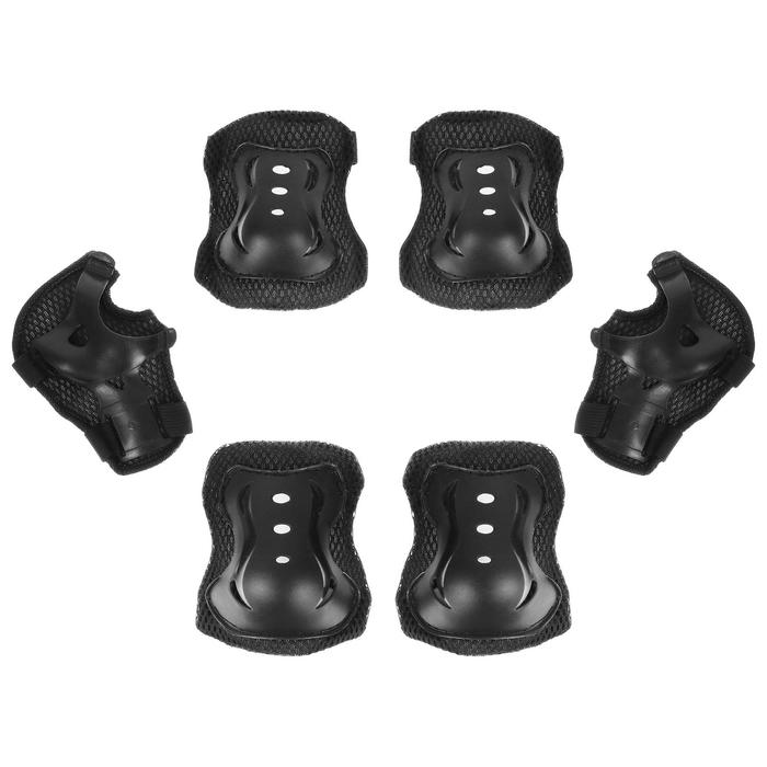 Защита роликовая ONLYTOP, р. S, цвет чёрный
