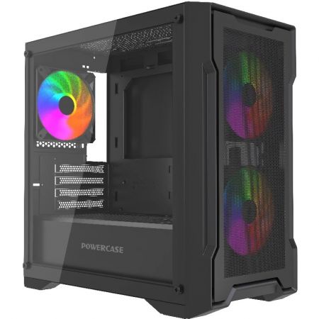 Корпус Powercase Mistral Micro X3B ARGB (CMMXB-A3)