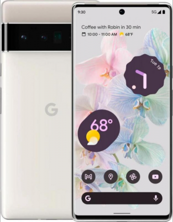 Google Pixel 6 Pro 12/256Gb, Cloudy White US
