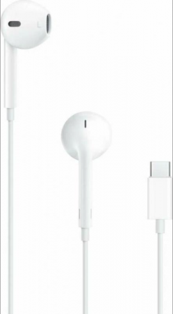 наушники apple earpods с разъёмом lightning  white