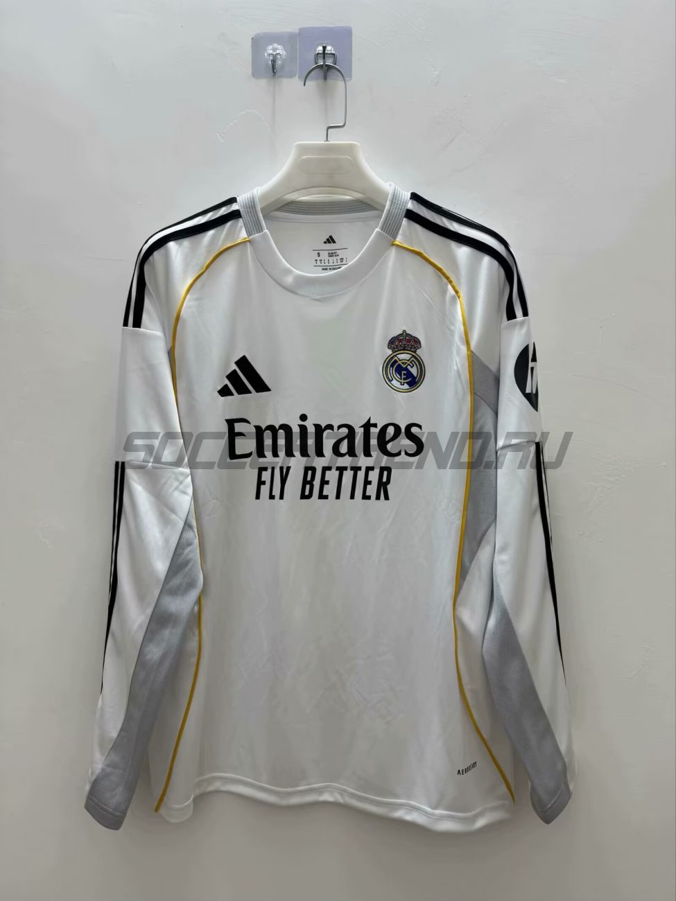 Домашняя форма Real Madrid(длинный рукав) 25/26