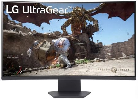 Монитор 31,5" LG UltraGear 32GS60QC-B