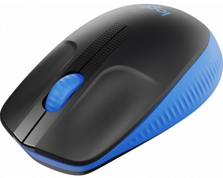 Мышь беспроводная Logitech M190 Black/Blue (910-005914)