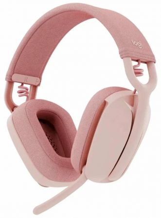 Наушники с микрофоном Logitech Zone Vibe 100 Pink (981-001224)