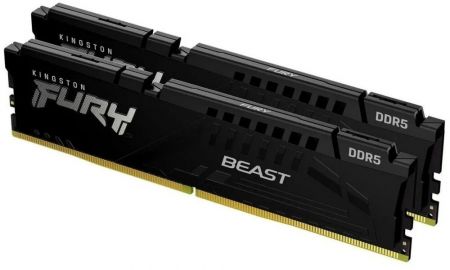 Модуль памяти DDR5 32Gb (2x16Gb Kit) Kingston 6000 Fury Beast KF560C36BBE2K2-32