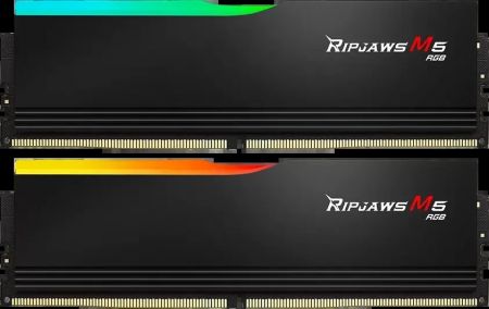 Модуль памяти DDR5 64Gb (2x32Gb Kit) G.Skill 6000 Ripjaws M5 RGB F5-6000J3238G32GX2-RM5RK