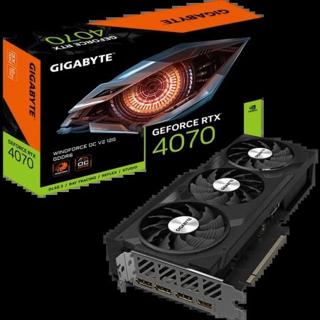 Видеокарта GeForce RTX 4070 12Gb Gigabyte GV-N4070WF3OCV2-12GD
