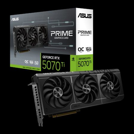 Видеокарта GeForce RTX 5070Ti 16Gb Asus PRIME-RTX5070TI-O16G