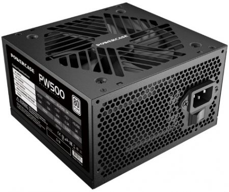 Блок питания 500W Powercase PW500 PS-500W-DC
