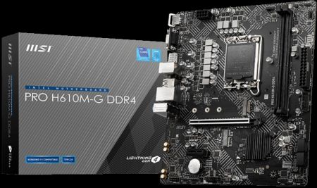 Материнская плата 1700 MSI H610M-G PRO DDR4