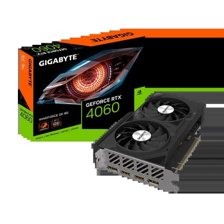 Видеокарта GeForce RTX 4060 8Gb Gigabyte GV-N4060WF2OC-8GD