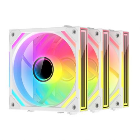 Вентилятор для корпуса 120mm Xastra FS120B ARGB triple pack FS120-3WA-SXX-GL