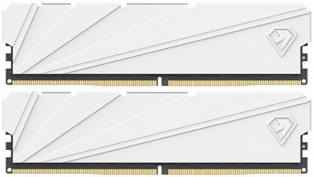 Модуль памяти DDR4 16Gb (2x8Gb Kit) Netac 3200 Shadow S White NTSSD4P32DP-16W