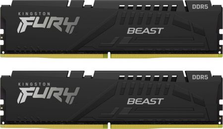 Модуль памяти DDR5 64Gb (2x32Gb Kit) Kingston 5200 Fury Beast KF552C40BBK2-64