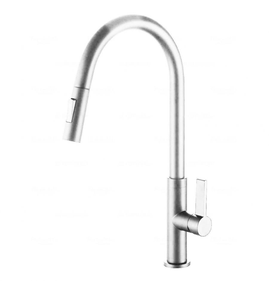 Изображение Смеситель для кухни с выдвижным изливом Feramolli CL511, хром