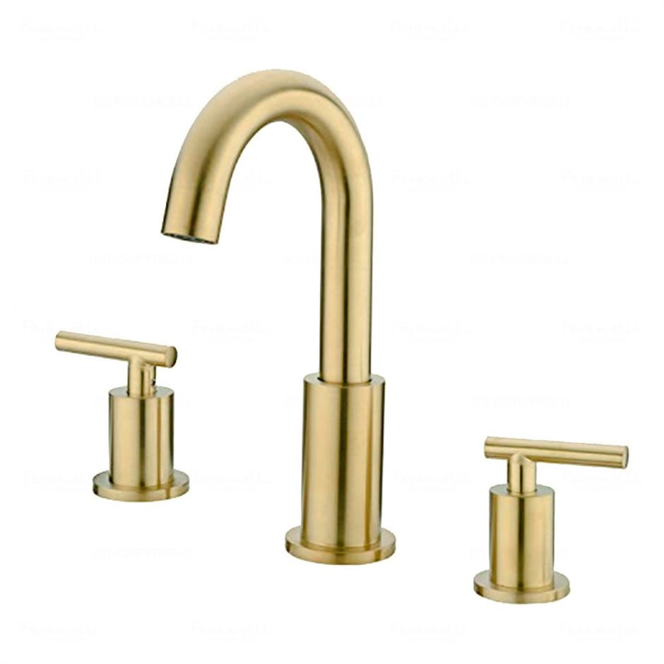 Изображение Смеситель для раковины Feramolli GL641, золото