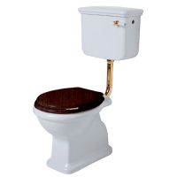 Унитаз напольный SIMAS Lante 385х58см с низким бачком с фурнитурой золото схема 1 Унитаз напольный SIMAS Lante 385х58см с низким бачком с фурнитурой золото схема 1