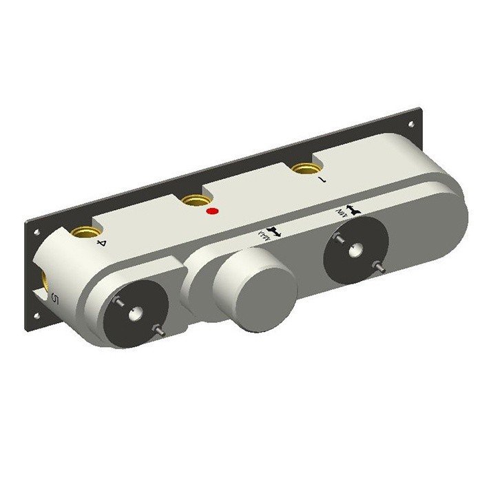 Встраиваемая часть прогрессивного смесителя 5 выходов CARIMALI W21959CR