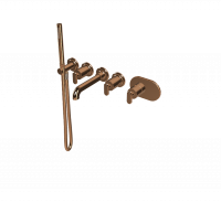 Термостатический смеситель Fima - Carlo Frattini Park Lane встраиваемый для душа F1379X2 схема 10