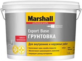 Грунтовка Универсальная Marshall Export Base 10л для Внутренних и Наружных Работ / Маршалл Экспорт Бейз.