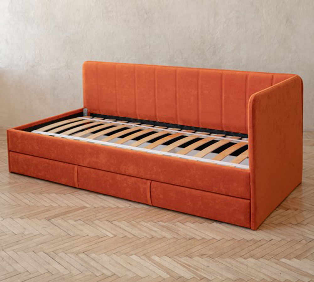 COLINS 90*200 (корал, теракот, белый)