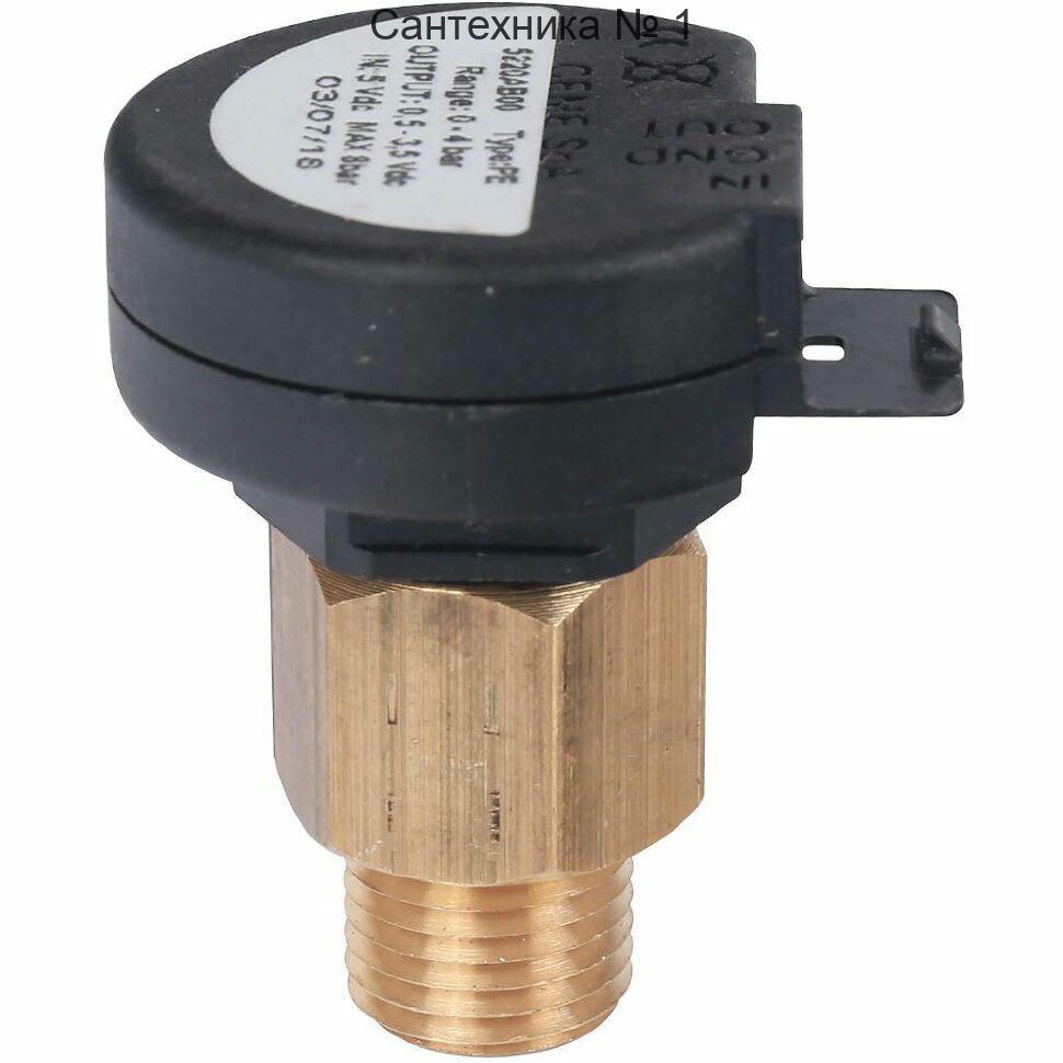 Датчик давления 0-0,4 МПа G1/4 наружн. в сборе с переходником STOUT