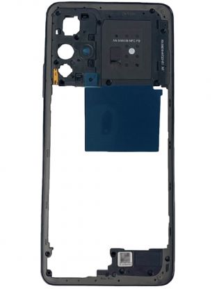 Средняя часть корпуса c NFC-антенной для Xiaomi Poco M4 Pro 5G (21091116AG)