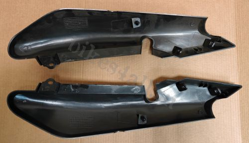 Пластик задний черный Yamaha YBR125 - уценка