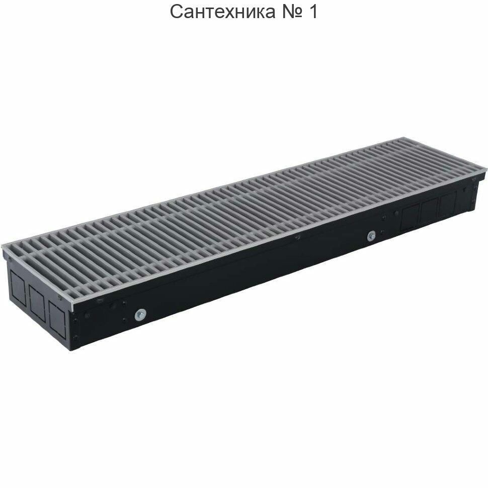 Конвектор внутрипольный водяной SCN 200.190.2600 с естественной конвекцией STOUT