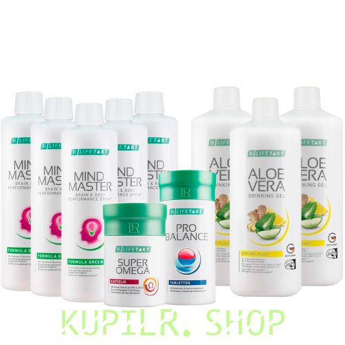 Набор «Антиэйдж» с Питьевым Гелем Иммун Плюс (Зеленая формула)