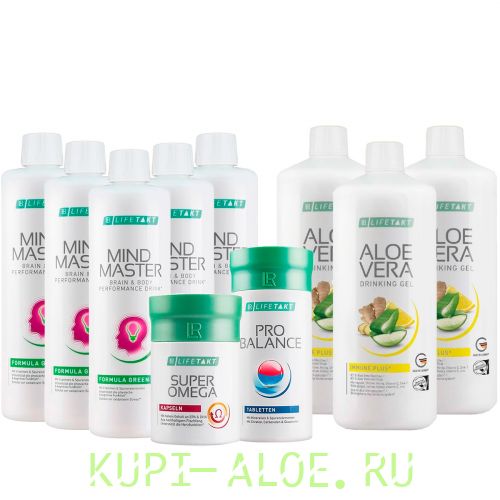 Набор «Антиэйдж» с Питьевым Гелем Иммун Плюс (Зеленая формула)