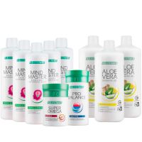 Набор «Антиэйдж» с Алоэ Вера Питьевым Гелем Иммун Плюс (Зеленая формула)