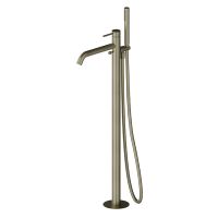 Смеситель для ванны напольный Newform X-STEEL 316 69684EX излив 243 мм без встраиваемой части схема 9