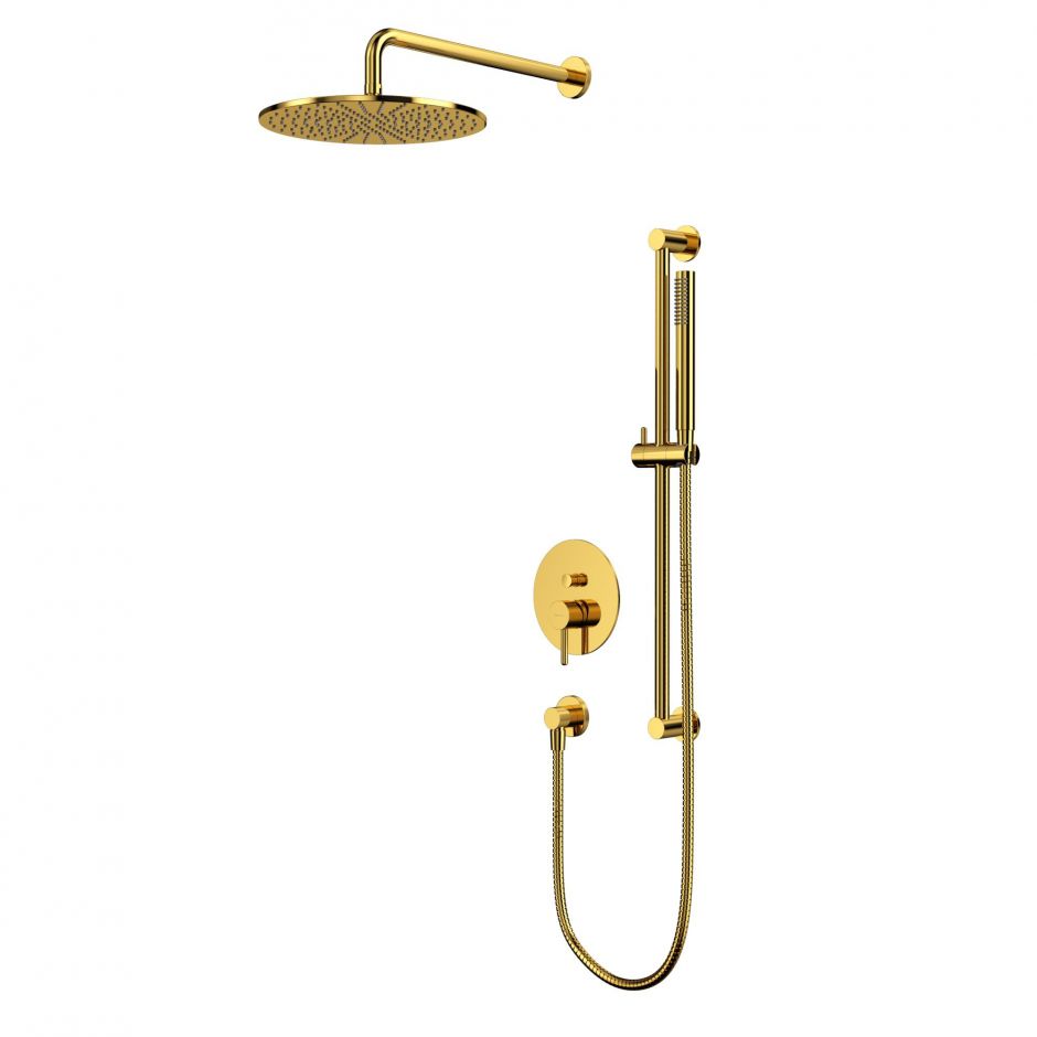 Изображение Душевая система скрытого монтажа WHITECROSS Y YSET05GL золото