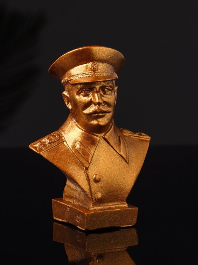 Бюст «Сталин И.В.», 10?7?5 см, под бронзу