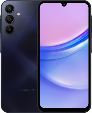 Смартфон Samsung Galaxy A15 4G 8/256 ГБ, Dual nano SIM, темно-синий RU