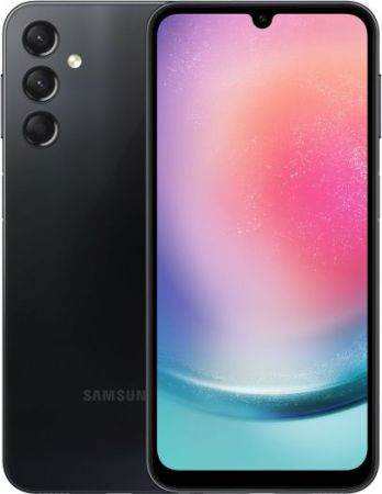 Смартфон Samsung Galaxy A24 4/128 ГБ, Dual nano SIM, черный EU