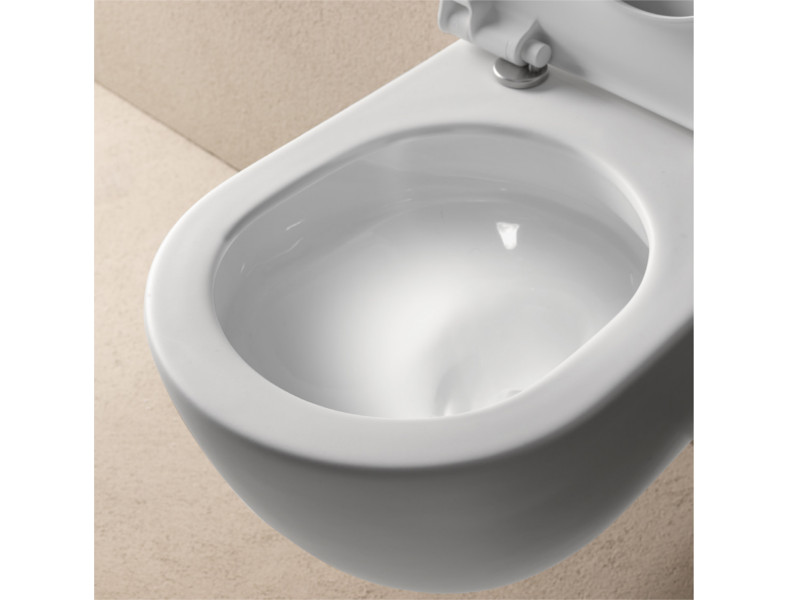 Подвесной унитаз GSI PURA 881505 Swirlflush, для крепежа FISR2, Tortora Matte схема 9