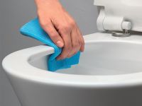 Подвесной унитаз GSI PURA 881517 Swirlflush, для крепежа FISR2, Cenere Matte схема 2