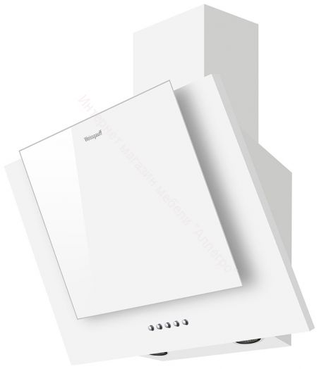 Вытяжка Weissgauff Gamma 60 PB WH белый