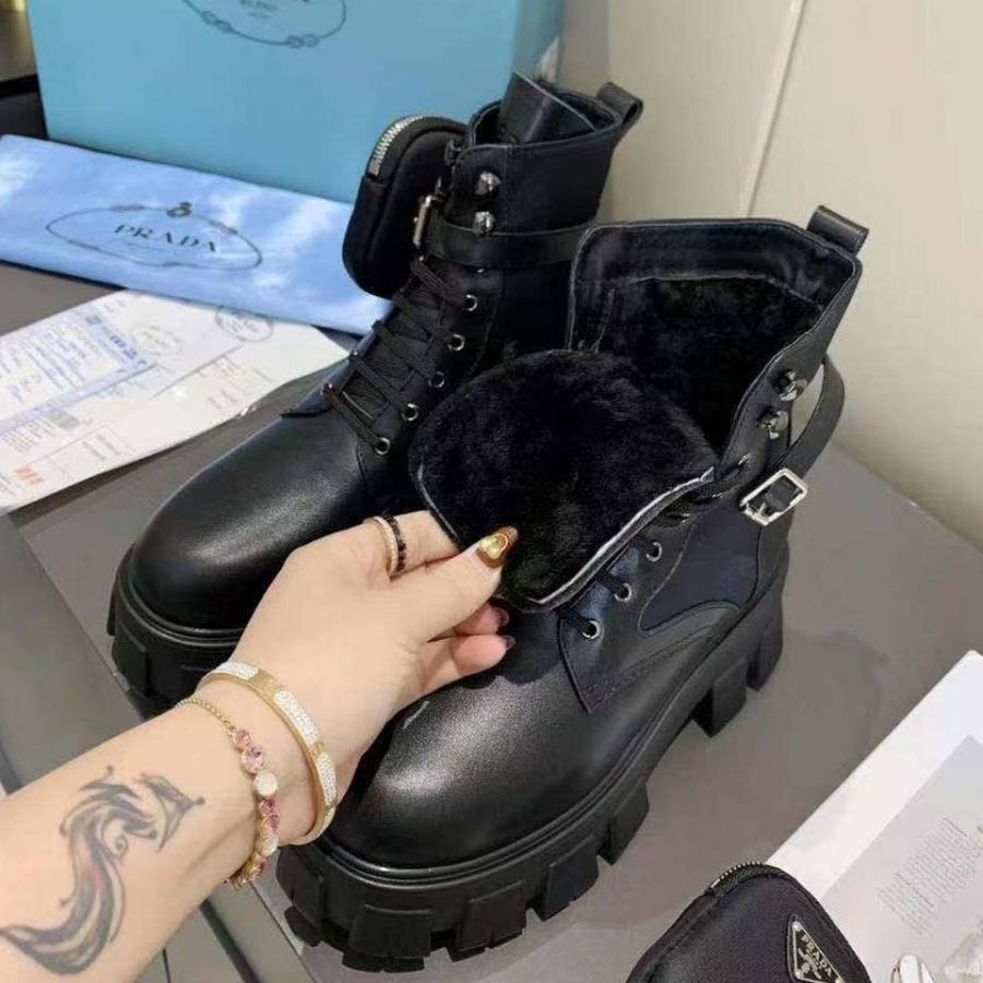 Ботинки PRADA зимние Premium