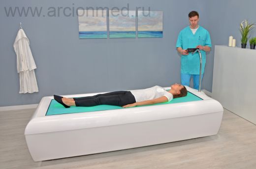 Кушетка бесконтактного гидромассажа "Акваспа" (с системой электронного индивидуального программирования массажа)