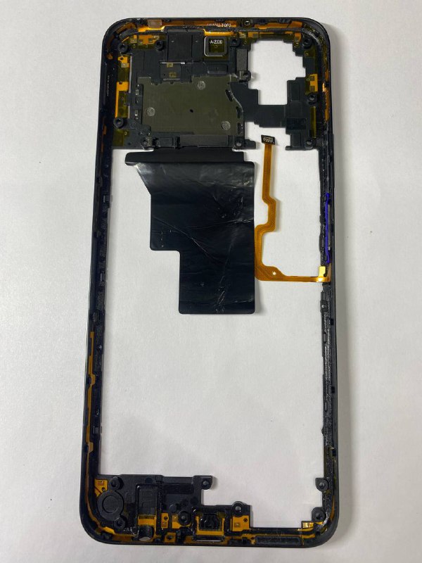 HONOR X7B рамка с толкателями кнопок громкостям оригинал с разбора