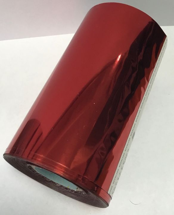 Фольга для ткани HX760 Red 135, Рулонная, 640/210 мм, 120 м, красная
